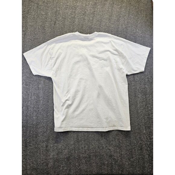 Route 66 Texaco 1957 Chevy Bel Air Shirt Mens 2XL White Jerzees Heavyweight - Picture 2 of 8